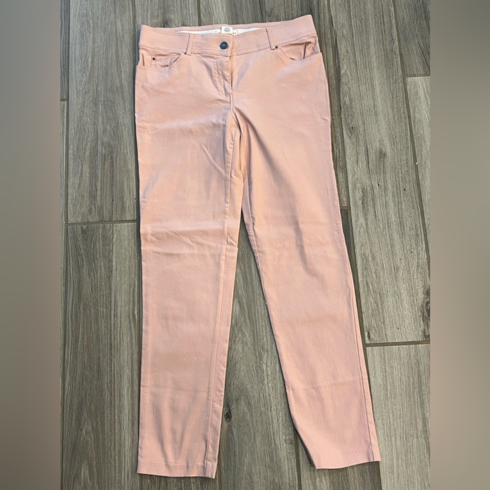 Retrology Pink Dress Pants Elastic Size 10
